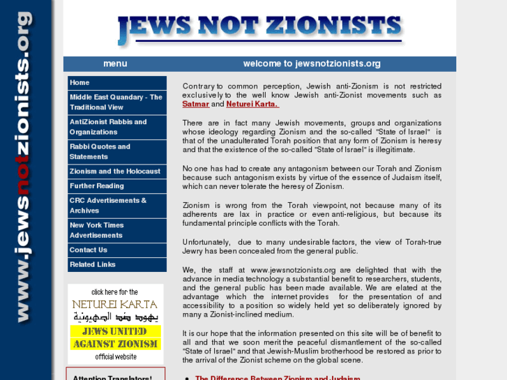 www.jewsnotzionists.org