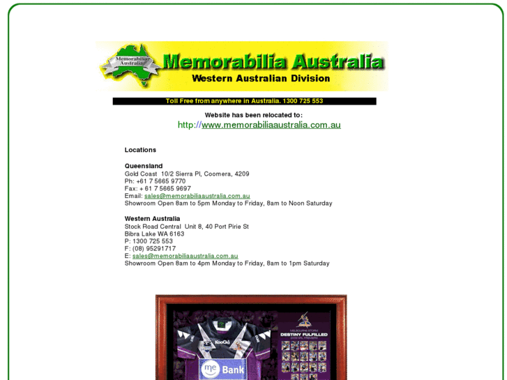 www.memorabiliaaustralia.net