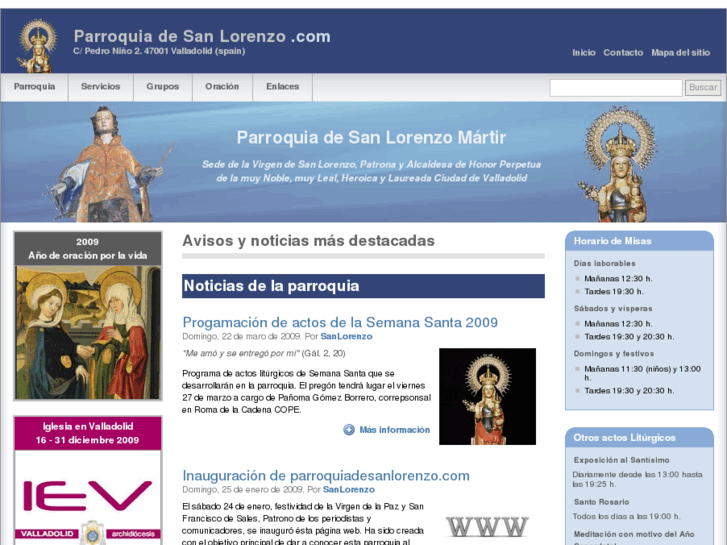 www.parroquiadesanlorenzo.com