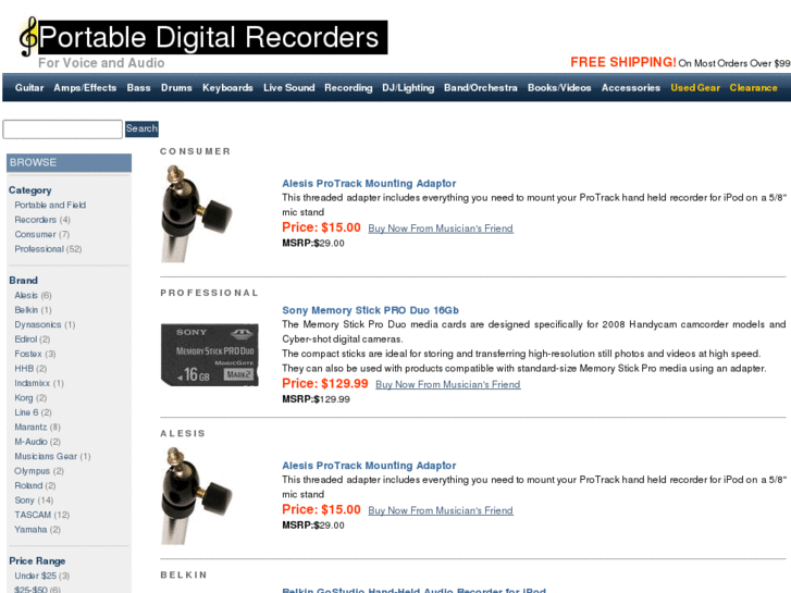 www.portable-digital-recorders.com