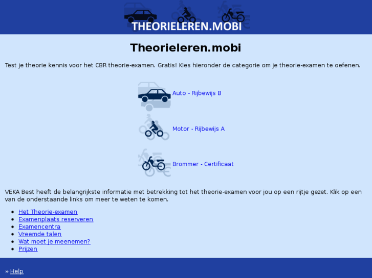 www.theorieleren.mobi