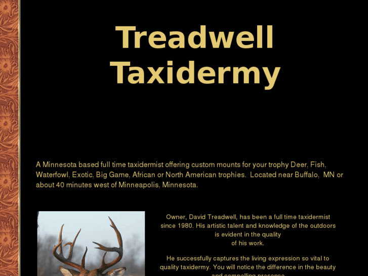 www.treadwelltaxidermy.com