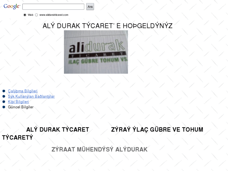 www.alidurakticaret.com