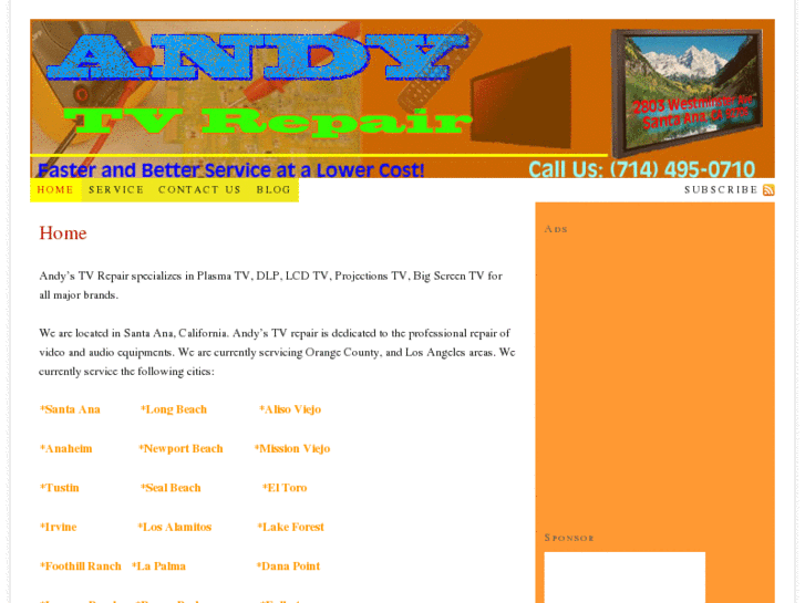 www.andytvrepair.com