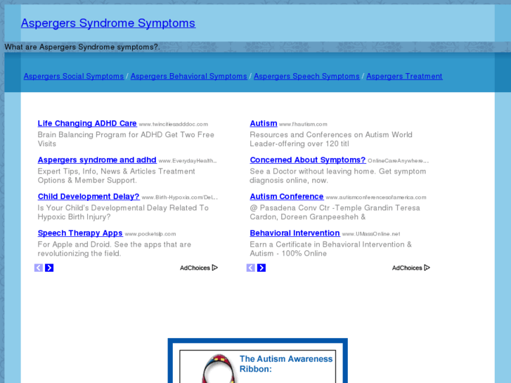 www.aspergerssyndromesymptoms.com