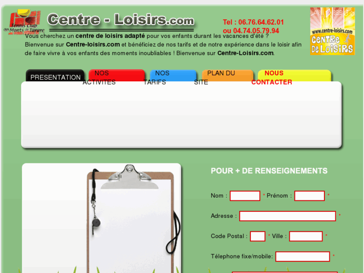 www.centre-loisirs.com