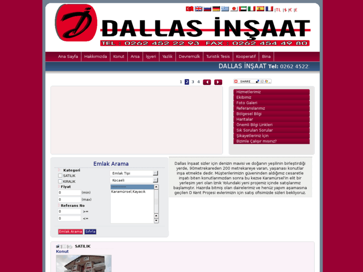 www.dallasinsaat.com