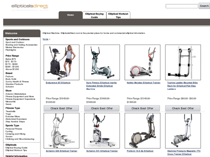 www.ellipticaltrainersdirect.com