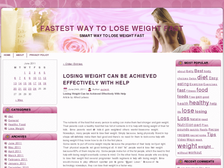 www.fastestwaytoloseweightfast.com