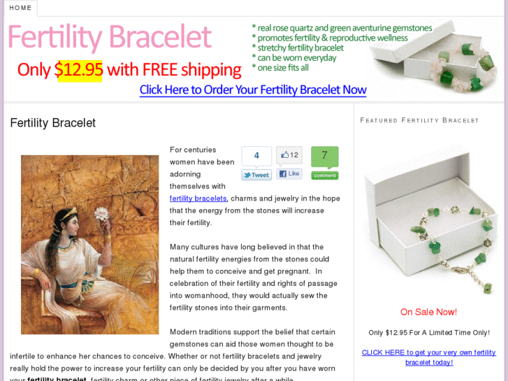 www.fertilitybracelet.org