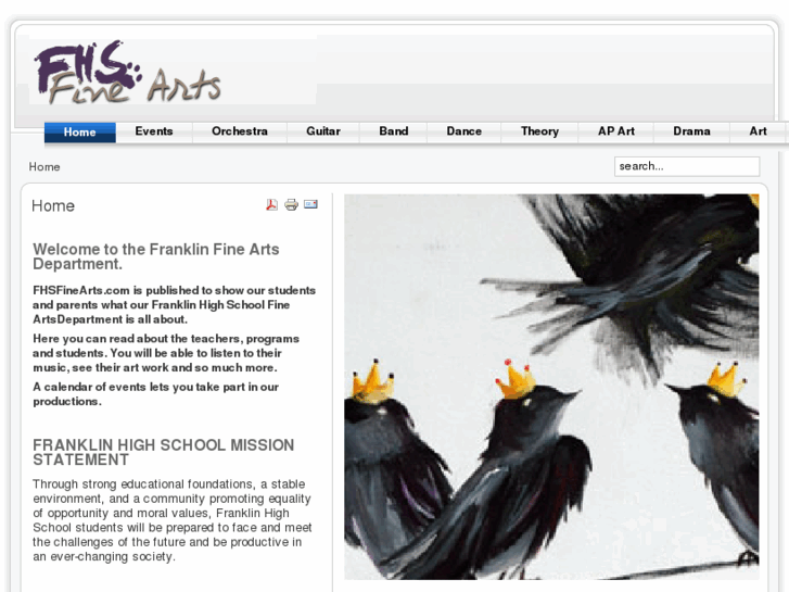 www.fhsfinearts.com