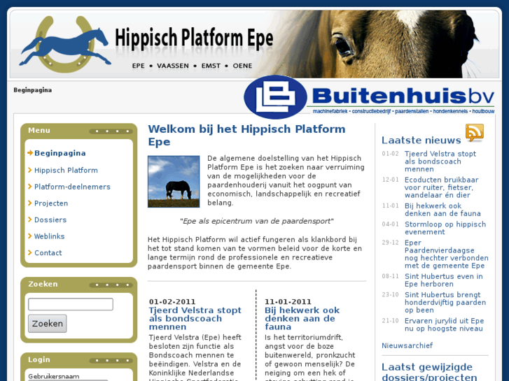 www.hippischplatform.nl