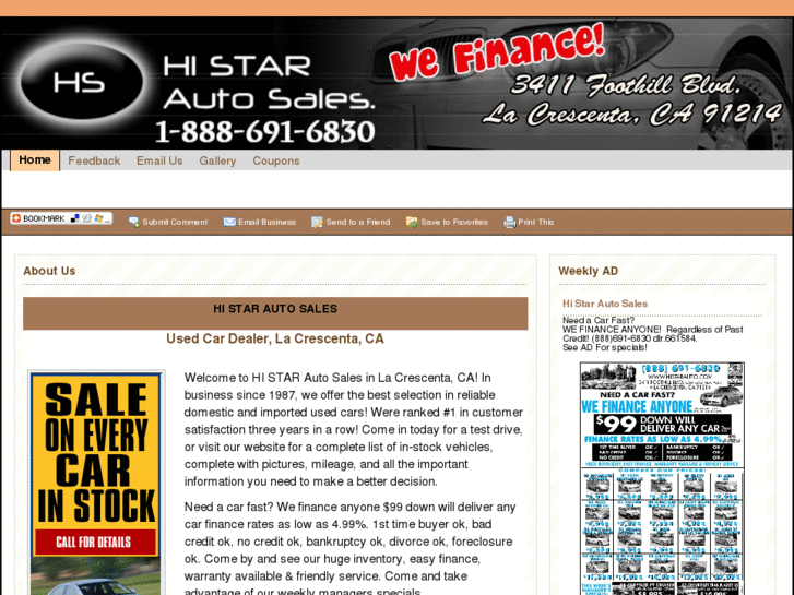 www.histarautosales.com