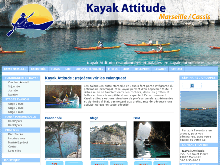 www.kayak-marseille.fr