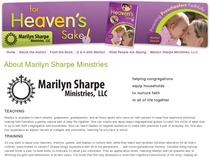 www.marilynsharpeministries.org