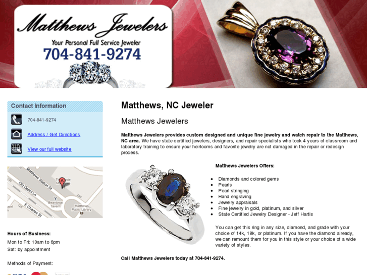 www.matthewsjewelry.net