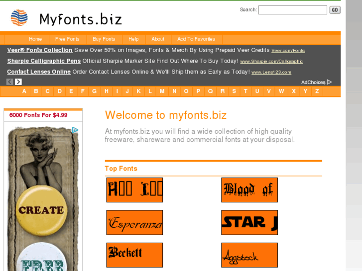 www.myfonts.biz