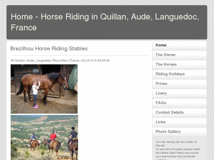 www.quillan-horseriding-southfrance.com