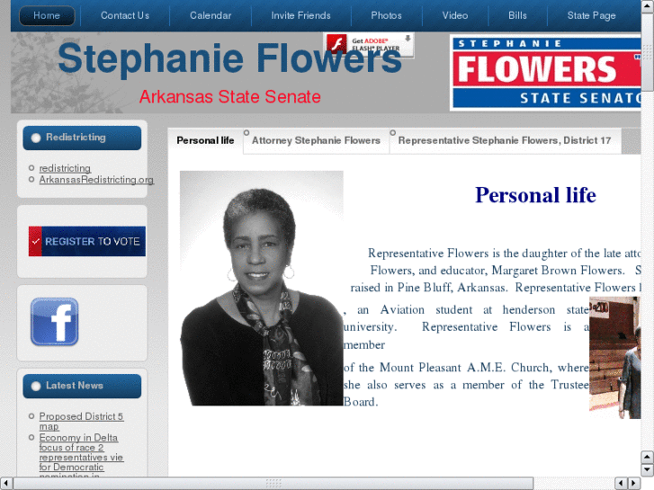 www.stephanieflowersstatesenate.com