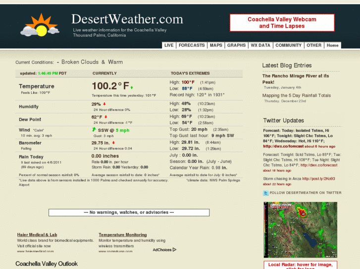 www.thedesertweather.com