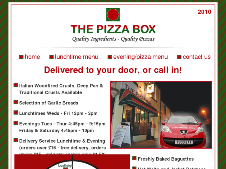 www.thepizzabox.net