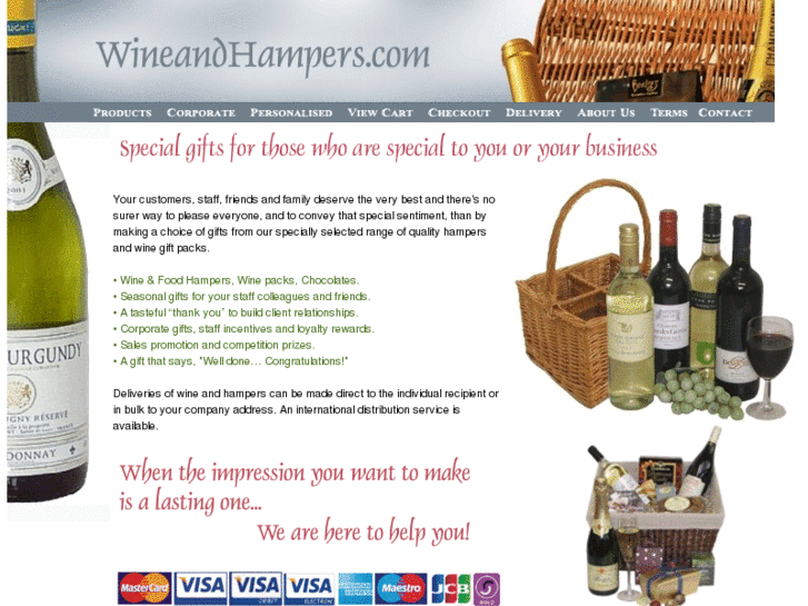 www.wineandhampers.com