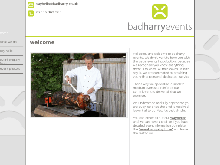 www.badharryevents.com