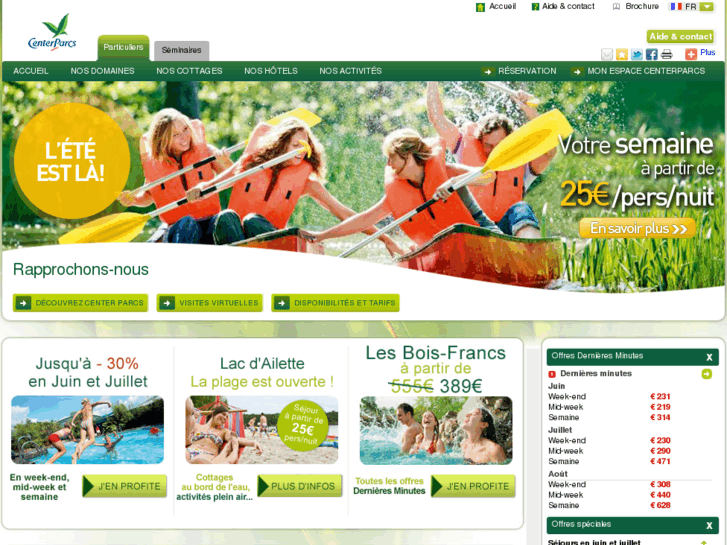 www.centerparcs.fr