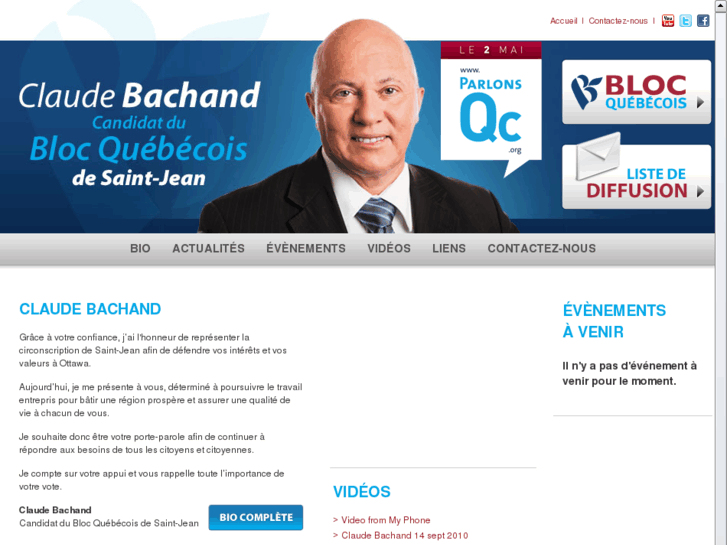 www.claudebachand.com