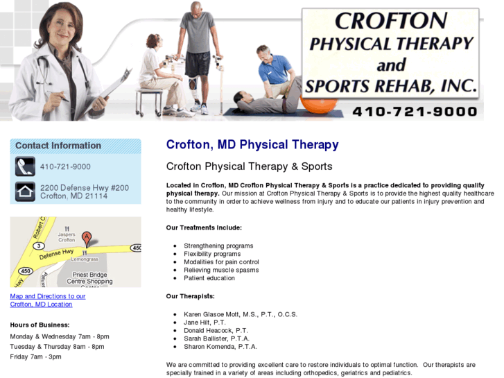 www.croftonphysicaltherapyandsports.com