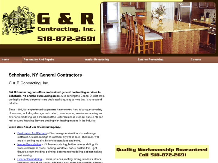 www.gandrcontractinginc.com