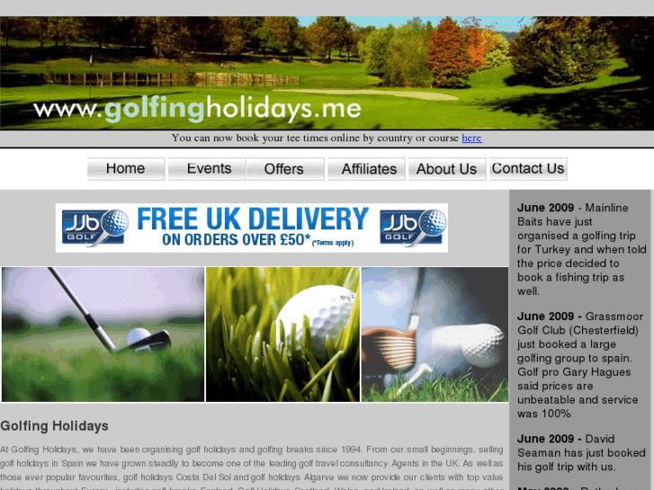 www.golfingholidays.me