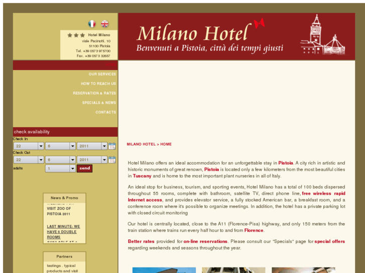 www.hotelmilanopistoia.com