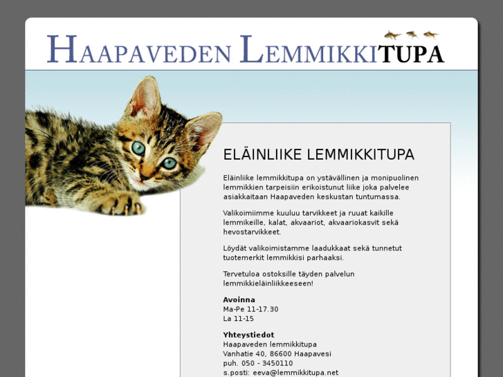 www.lemmikkitupa.net