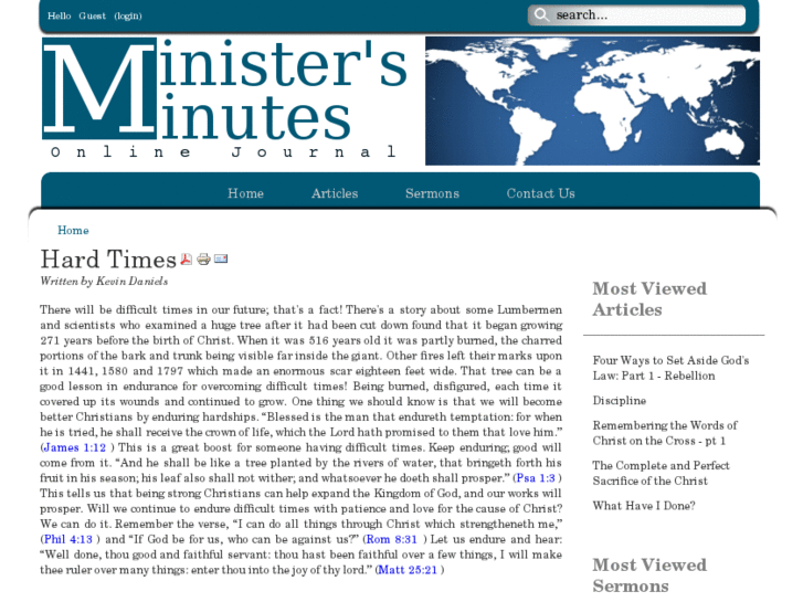 www.ministersminutes.com