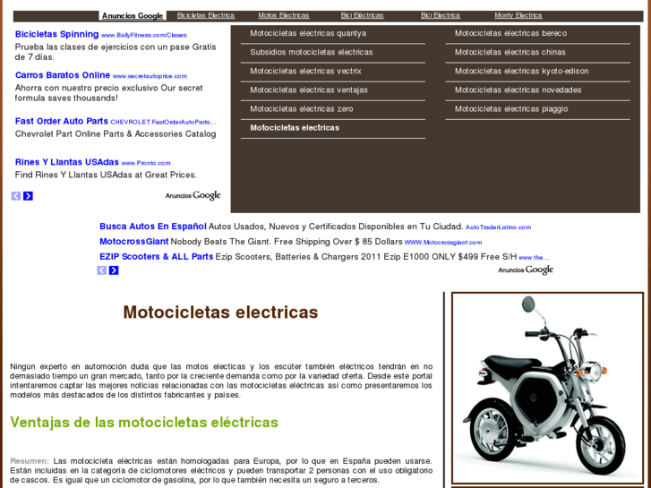 www.motocicletaselectricas.es