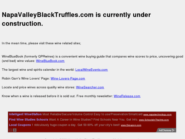 www.napavalleyblacktruffles.com