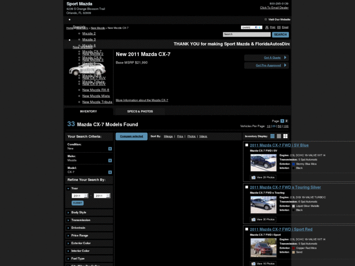 www.newmazdacx7belowinvoice.com
