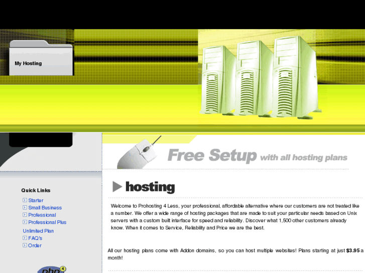 www.prohosting4less.com