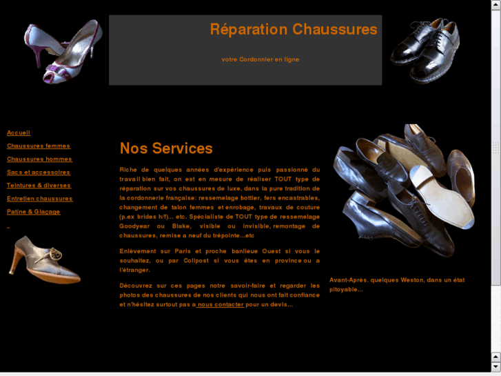 www.reparationchaussures.com