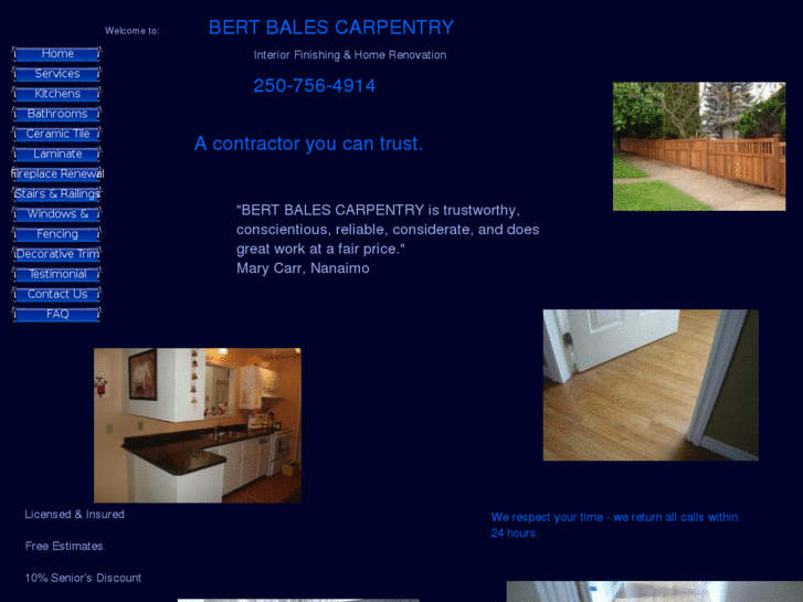 www.bertbalescarpentry.com