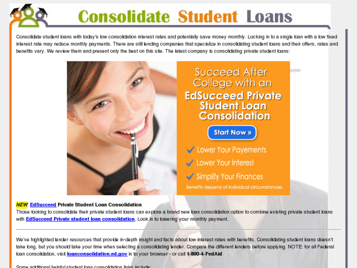 www.consolidatestudentloans.net