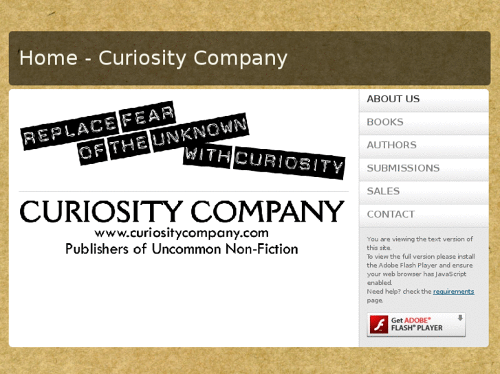 www.curiositycompany.com
