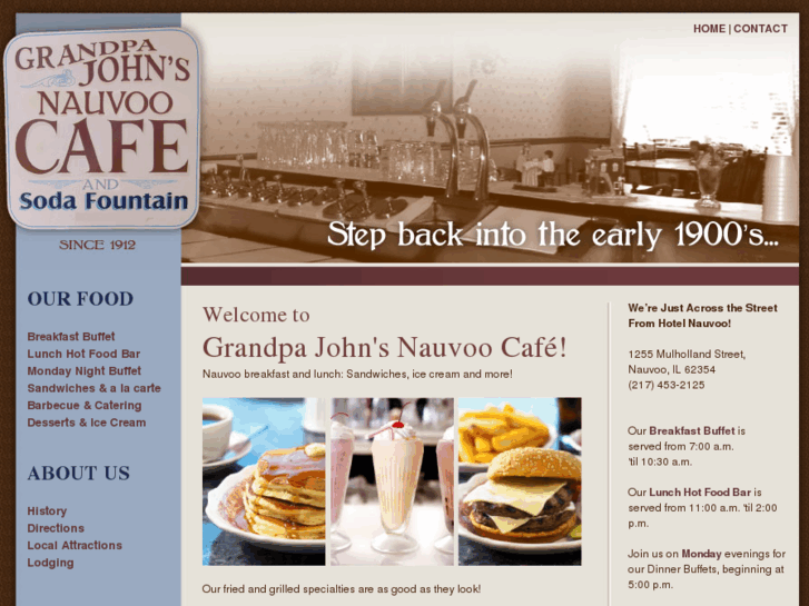 www.grandpajohnscafe.com