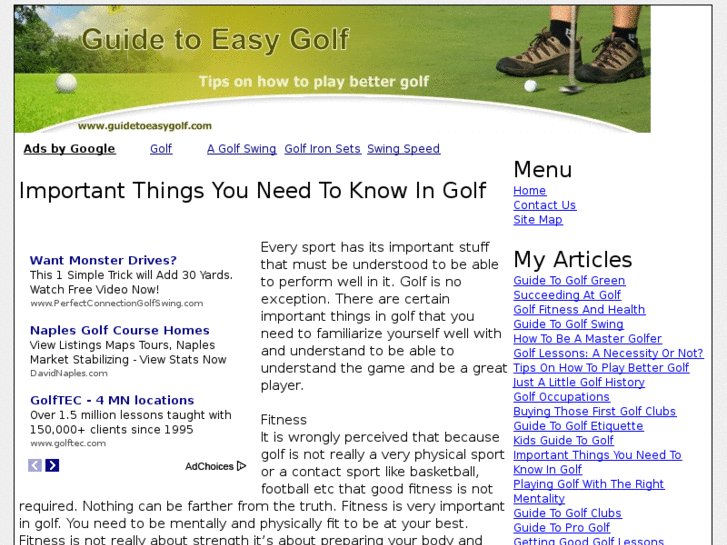 www.guidetoeasygolf.com