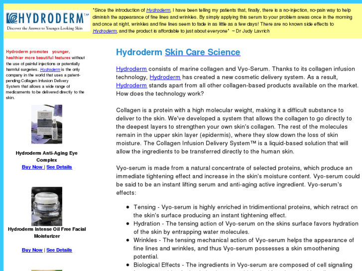 www.hydroderm.org