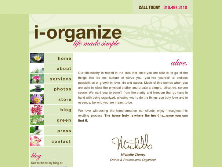 www.iorganizelife.com