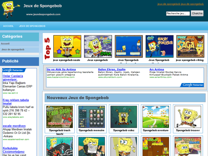 www.jeuxdespongebob.com