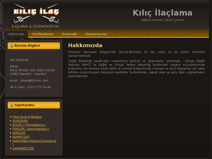 www.kilicilac.com