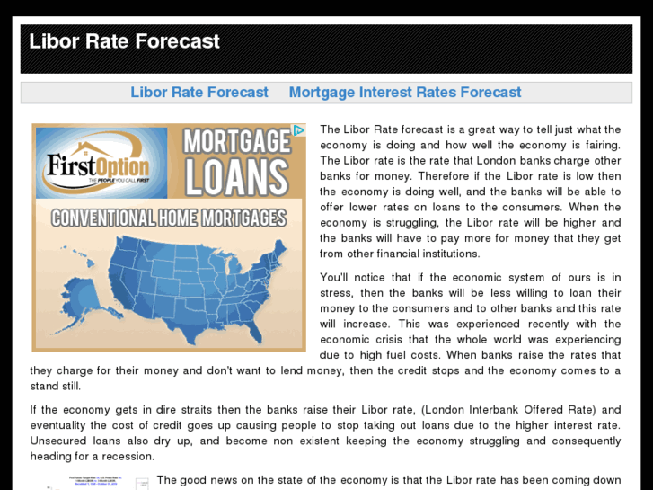 www.liborrateforecast.com